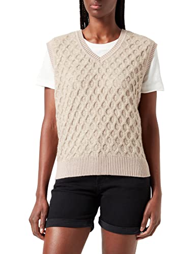 G-STAR RAW Damen Knitted Spencer Cable, Beige (dk brick D20611-C928-1214), L von G-STAR RAW