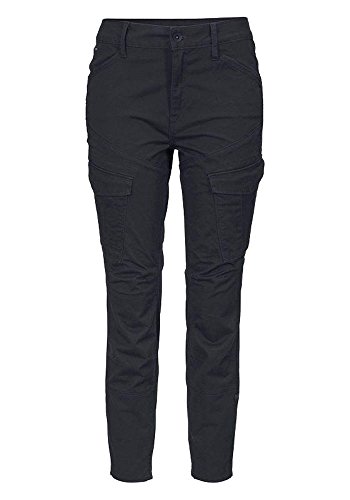 G-STAR RAW Damen Cargohose Cargo Hose Rovic Mid Skinny Fit (DE/NL/SE/PL, Bundweite & Schrittlänge, 28, 32, Mazarine Blue) von G-STAR RAW