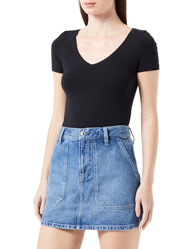 G-STAR RAW Damen Carpenter Mini Skirt, Blau (faded blue pool D23651-D442-G121), 27 von G-STAR RAW