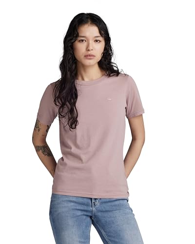 G-STAR RAW Damen Core Slim Top, Purpur (lt berry mist D23793-4107-8147), XXL von G-STAR RAW