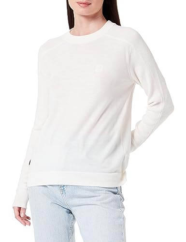 G-STAR RAW Damen Core r knit wmn, Beige (eggnog D23683-B692-G076), L von G-STAR RAW