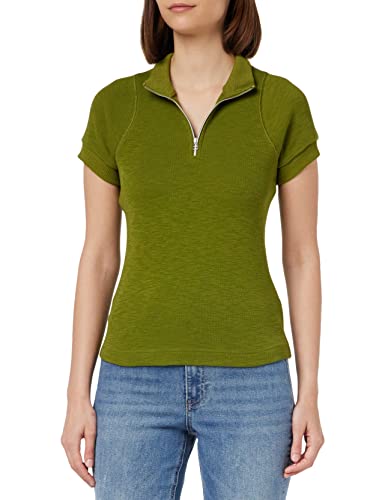 G-STAR RAW Damen Cycling Ultra Slim Zip Top, Grün (avocado D23122-D263-D612), L von G-STAR RAW