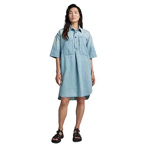 G-STAR RAW Damen Premium Denim Shirt Kleid von G-STAR RAW