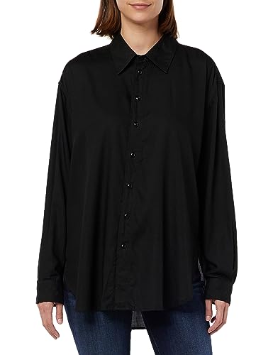 G-Star RAW Damen Dress Hemd, Schwarz (dk Black D22917-D297-6484), S von G-Star