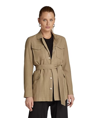 G-STAR RAW Damen Fluid Field Jacke, Grün (ensis green D24257-D522-6057), XS von G-STAR