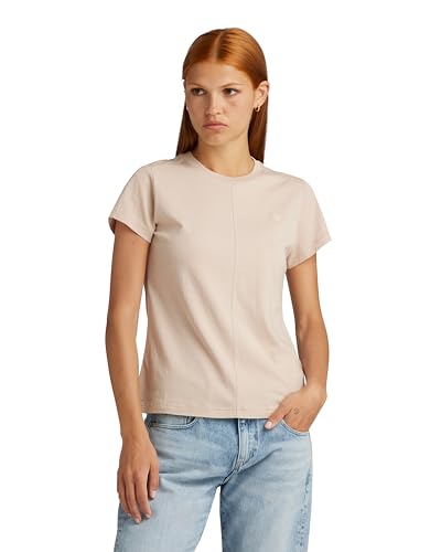 G-STAR RAW Damen Front Seam Top, Beige (moonlight D24499-4107-G287), M von G-STAR RAW