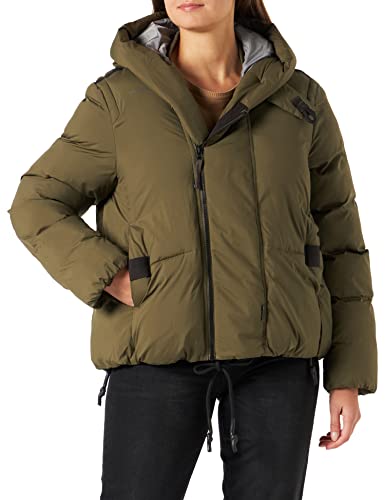 G-STAR RAW Damen G - Whistler Short Padded Jacke, Grün (shadow olive D22170-D199-B230), L von G-STAR RAW