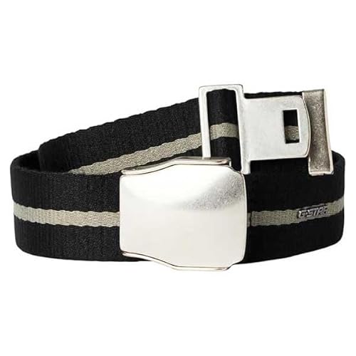 G-STAR RAW Damen Giada Pilot Gürtel, Mehrfarben (dk black/silver D24474-D567-9893), 90 von G-Star RAW