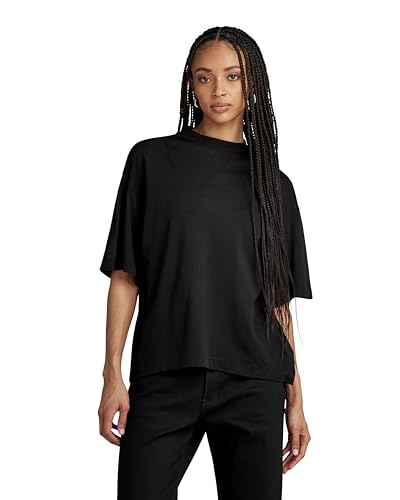 G-Star RAW Damen Graphic Loose Top, Mehrfarben (dk Black uniform of The Free D24215-C954-G272), M von G-STAR RAW