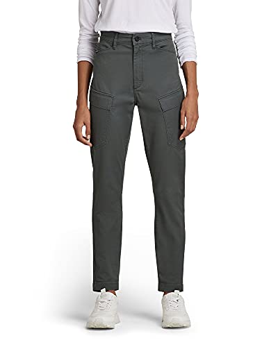 G-STAR RAW Damen High G-Shape Cargo Skinny Hose, Grau (graphite D19011-C105-996), 29W / 30L von G-STAR RAW