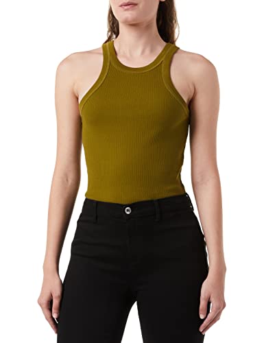 G-STAR RAW Damen Italian Army Ultra Slim Tanktop, Grün (avocado D22768-D289-D612), M von G-STAR RAW