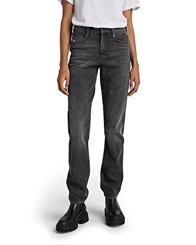 G-STAR RAW Damen Noxer Straight Jeans, Grau (vintage basalt D17192-C293-B168), 31W / 34L von G-STAR RAW