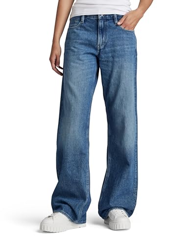 G-STAR Damen Judee Low Waist Loose Jeans Blau (Faded Harbor D22889-D436-D331) 33W / 32L von G-STAR