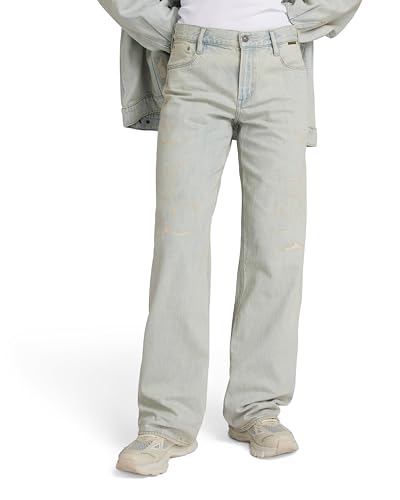 G-STAR Damen Judee Low Waist Loose Jeans Blau (Vintage akoya Blue D22889-D536-G327) 31W / 30L von G-STAR