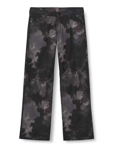 G-STAR Damen Judee Low Waist Loose Jeans Mehrfarben (dk Black Blurry camo D22889-D386-G144) 27W / 32L von G-STAR