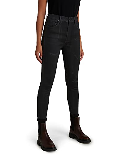 G-STAR RAW Damen Kafey Ultra High Skinny Jeans, Grau (magma cobler restored D15578-B964-C789), 28W / 32L von G-STAR RAW