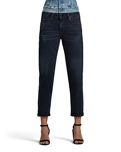 G-STAR RAW Damen Kate Boyfriend Jeans, Blau (worn in eve destroyed D15264-8971-C267), 24W / 32L von G-STAR RAW