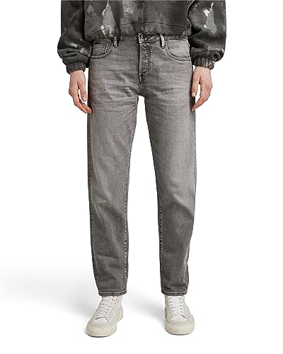G-STAR RAW Damen Kate Boyfriend Jeans, Grau (Faded Grey Manta D15264-D497-G230), 25W / 28L von G-STAR