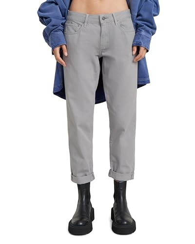 G-Star Damen Kate Boyfriend Jeans, Grau (Renaissance Correct Grey Gd D15264-d551-g410), 27W / 32L von G-STAR