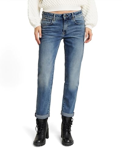 G-STAR RAW Damen Kate Boyfriend Jeans, Blau (lt indigo aged D15264-C052-8436), 28W / 28L von G-STAR RAW