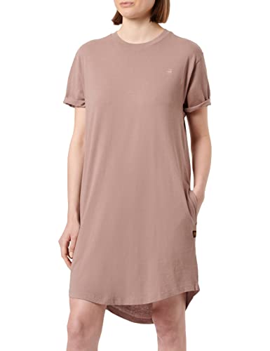 G-STAR RAW Damen Lash Fem Loose Kleid, Braun (chocolate berry D21383-4107-B113), L von G-STAR RAW