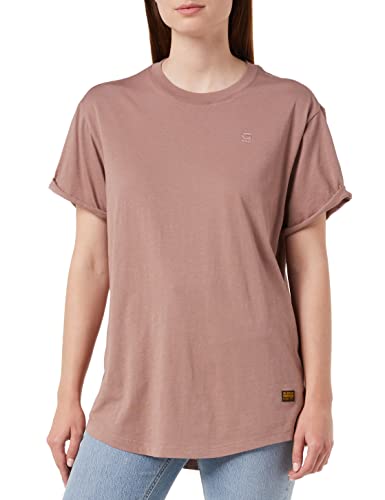 G-STAR RAW Damen Lash Fem Loose Top, Braun (chocolate berry D16902-4107-B113), XXS von G-STAR RAW