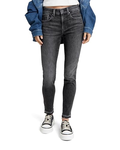 G-Star Damen Lhana Skinny Jeans Jeans, Grau (Faded Apollo Grey D19079-d535-g350), 30W / 32L von G-STAR RAW