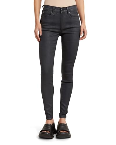 G-STAR RAW Damen Lhana Skinny Jeans, Grau (magma cobler D19079-B964-D360), 26W / 30L von G-STAR RAW