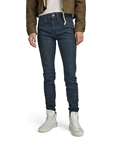 G-STAR RAW Damen Lhana Skinny Jeans, Grau (worn in tornado D19079-D440-D353), 31W / 30L von G-STAR RAW