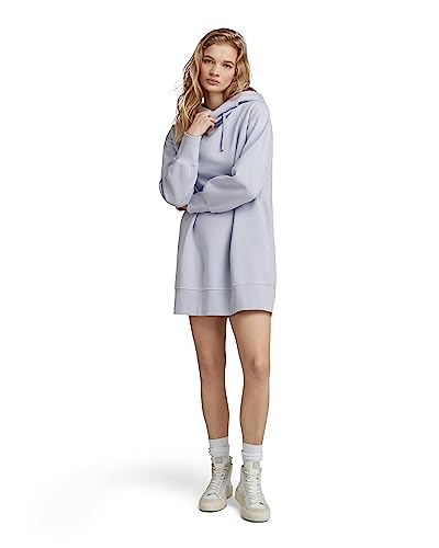 G-STAR RAW Damen Loose sw Dress HDD ls wmn, Grau (Icelandic Blue D23502-D425-G081), L von G-STAR