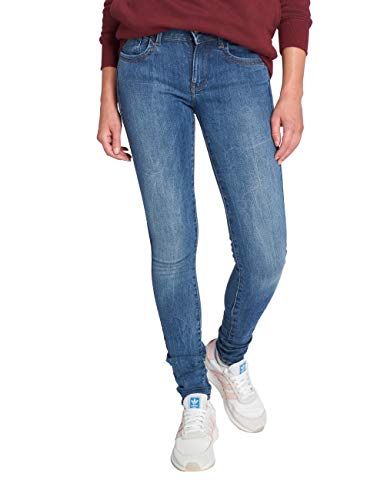 G-STAR RAW Damen Lynn D-Mid Waist Super Skinny Jeans, Blau (medium aged D06333-9136-071), 23W / 26L von G-STAR RAW