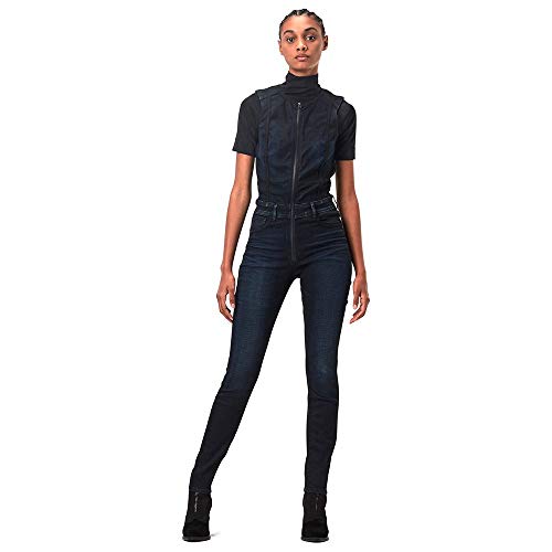 G-STAR RAW Damen Lynn Type 30 Jumpsuit, Blau (Worn in Nightfall D18202-5245-C006), XS von G-STAR RAW