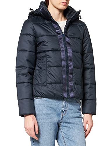 G-STAR RAW Damen Meefic Hooded Padded Jacke, Blau (salute D17597-B958-C742), M von G-STAR RAW