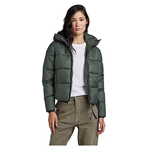 G-STAR RAW Damen Meefic Sundu Qltd HDD Overshirt Wmn Ls Schuhe, Graphit, Medium von G-STAR RAW