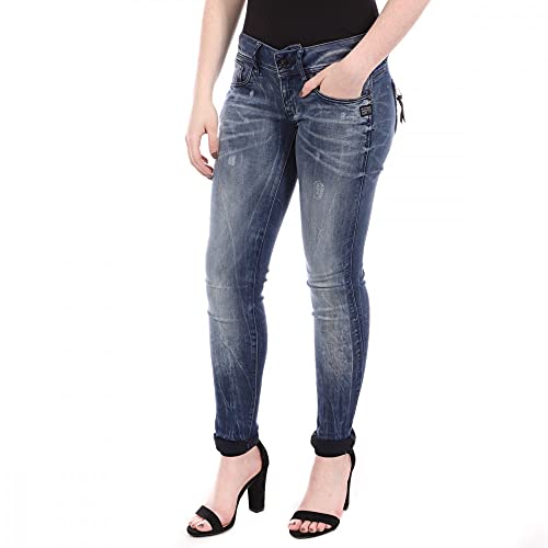 G-STAR RAW Damen Midge Cody Skinny Jeans, Blau (lt Aged Destroy 6131-1243), 32W / 32L von G-STAR RAW