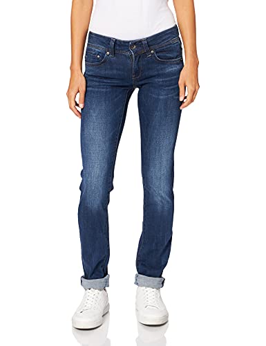 G-STAR RAW Damen Midge Saddle Straight Jeans, Blau (medium aged D02153-8464-071), 24W / 34L von G-STAR RAW