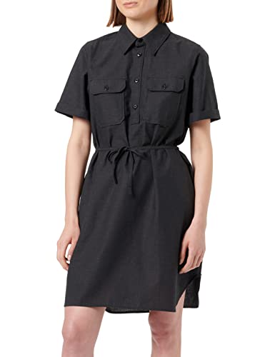 G-STAR RAW Damen Millery Pockets Kleid, Mehrfarben (dk black/cloack D22858-D123-D568), L von G-STAR RAW