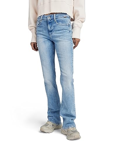 G-STAR RAW Damen Noxer Bootcut Jeans, Blau (Vintage Olympic Blue D21437-D441-D905), 28W / 32L von G-STAR