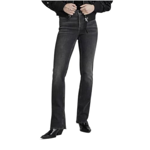 G-Star RAW Damen Noxer Bootcut Jeans, Schwarz (Worn in Black Moon D21437-D431-G108), 27W / 32L von G-Star RAW