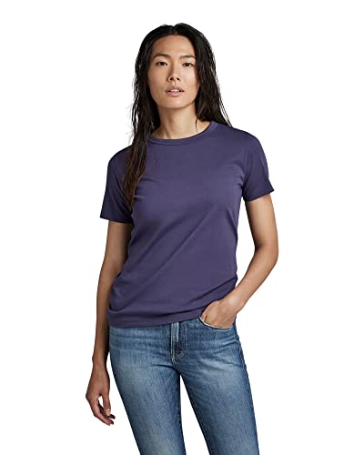 G-STAR RAW Damen Nysid RAW. Slim Top, Purpur (dk grape D22784-336-800), XS von G-STAR RAW