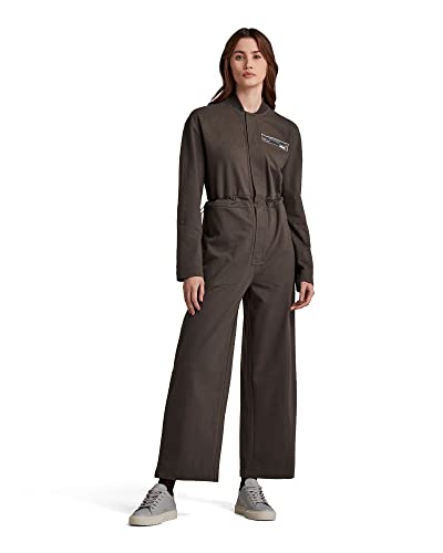 G-STAR RAW Damen Oversized Jumpsuit, Grau (battle grey D20593-C784-2210), S von G-STAR RAW