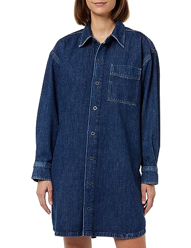 G-STAR RAW Damen Oversized Denim Dress, Blau (Antique Waterfront D23675-D301-G228), L von G-STAR