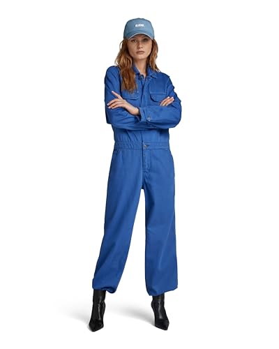 G-STAR RAW Damen Painter Overall , Blau (faded blue papillon gd D24392-D551-G336), XXL von G-STAR RAW