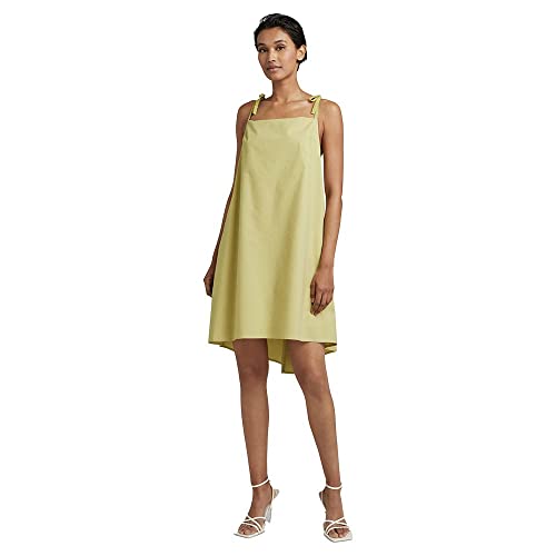 G-STAR RAW Damen Para Simple Short Kleid, Grün (leek green D22867-D308-D613), XS von G-STAR RAW