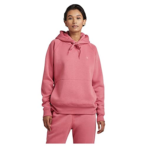 G-STAR RAW Damen Premium Core 2.0 Hooded Sweatshirt, Rosa (pink ink D21255-C235-C618), S von G-STAR RAW