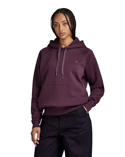 G-STAR RAW Damen Premium Core 2.0 Hooded Sweatshirt, Purpur (lt maze D21255-C235-8880), L von G-STAR RAW