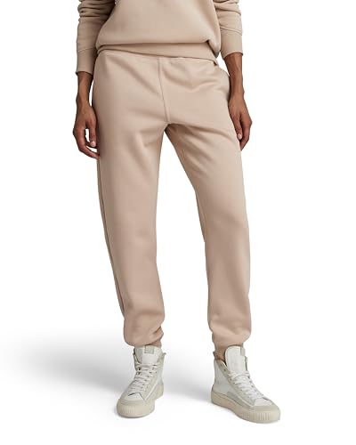 G-STAR RAW Damen Premium Core 2.0 Jogginghose, Beige (moonlight D21320-C235-G287), L von G-STAR RAW