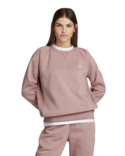 G-STAR RAW Damen Premium Core 2.0 Sweatshirt, Purpur (lt berry mist D21253-C235-8147), L von G-STAR RAW