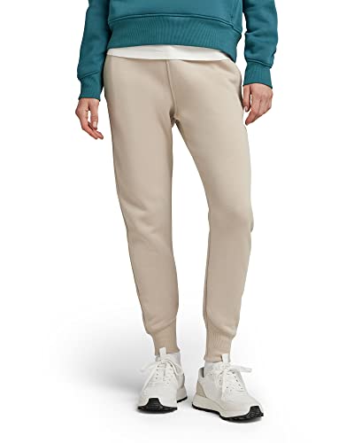 G-STAR RAW Damen Premium Core 3D Tapered Jogginghose, Beige (dk brick D20761-C235-1214), M von G-STAR RAW