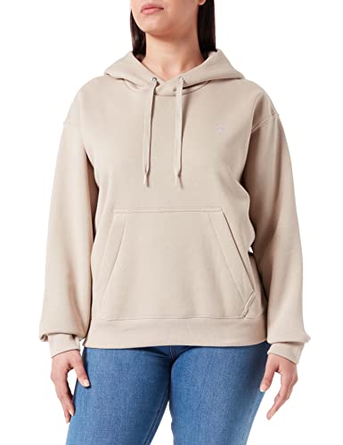 G-STAR RAW Damen Premium Core Hooded Sweatshirt, Beige (dk brick D20757-C235-1214), S von G-STAR RAW